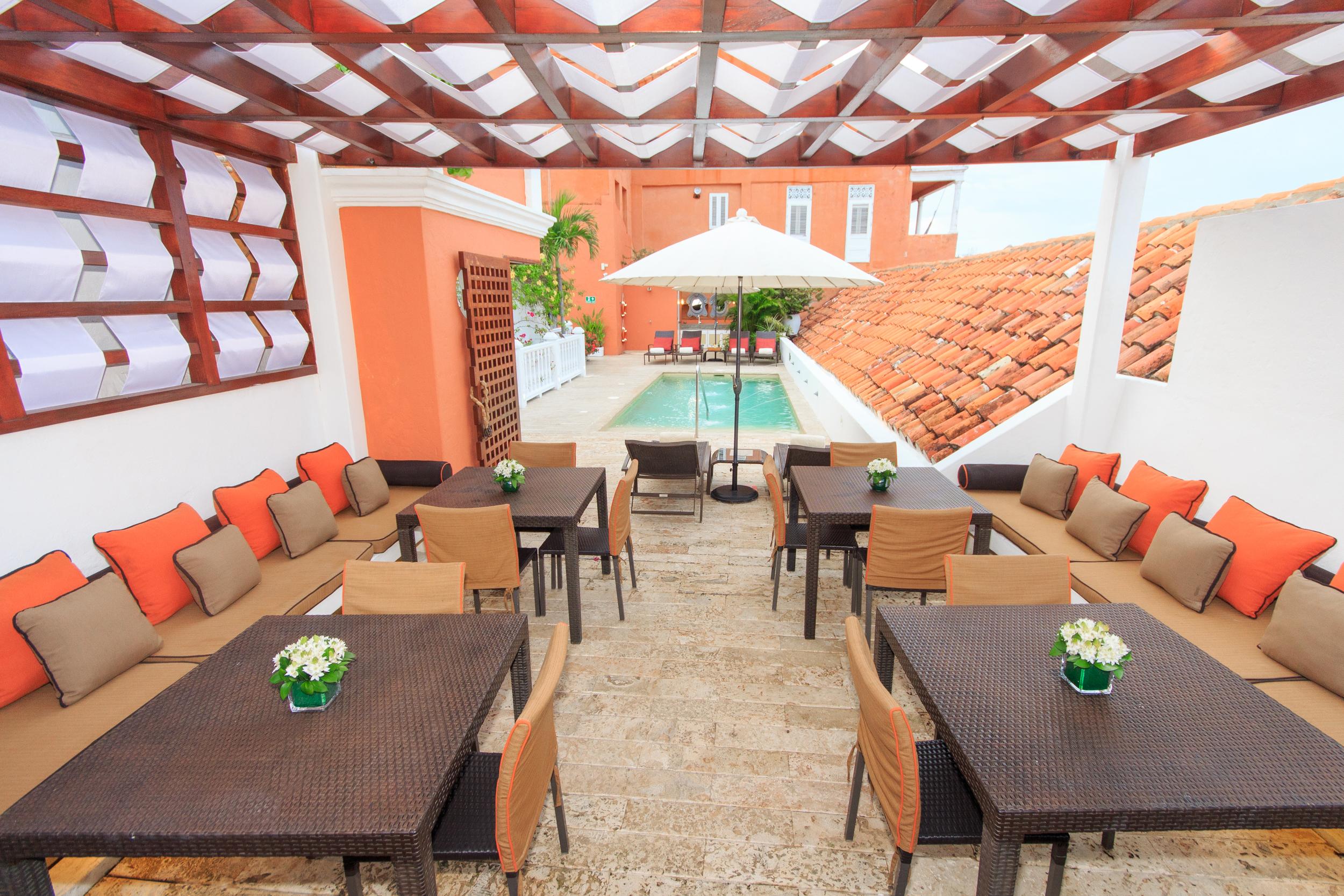 Hotel Boutique Casa Del Coliseo Cartagena Eksteriør billede